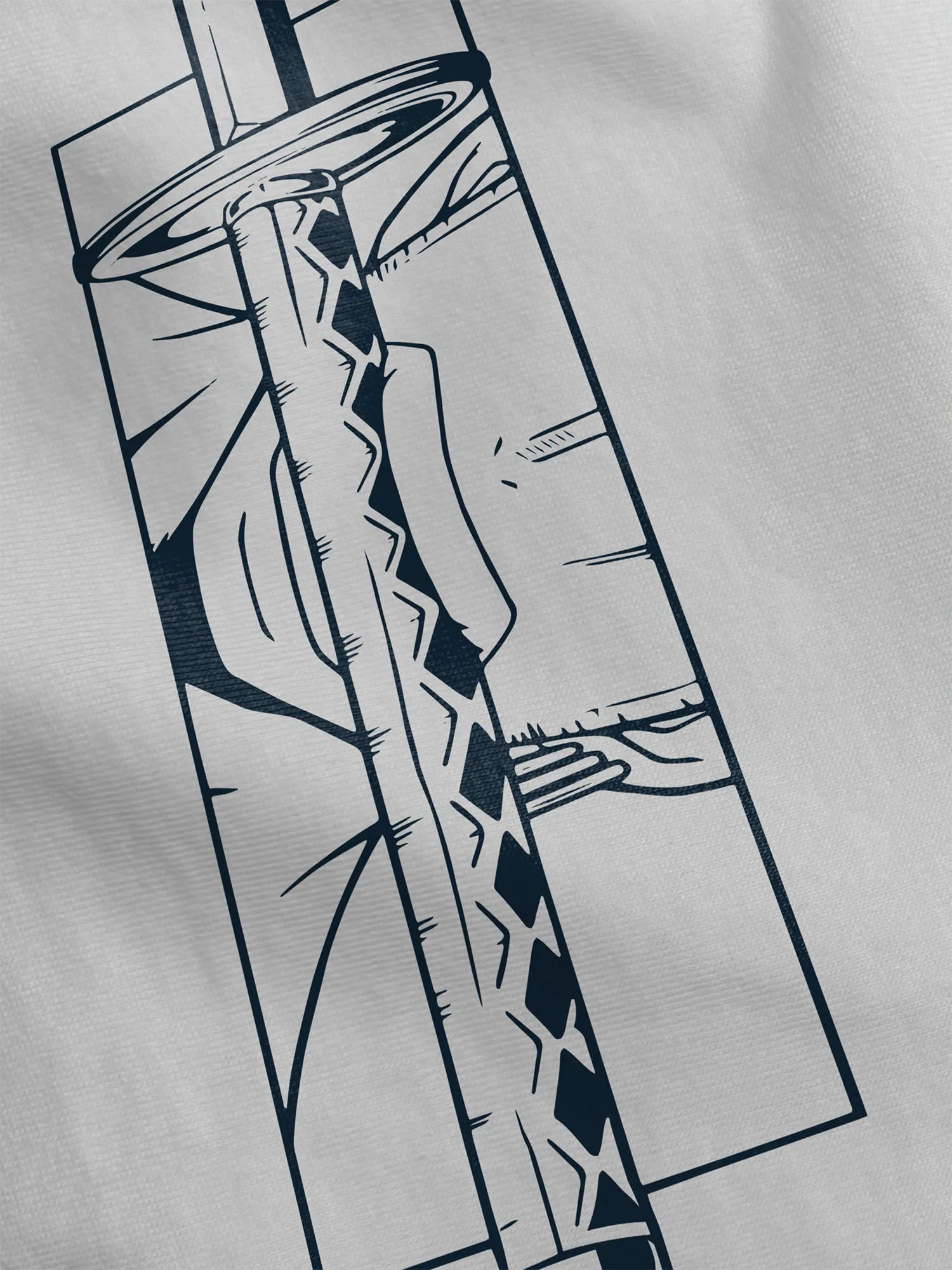 One Piece desgin printed on high definition fabric for the Action Frame collection by inspire.inc