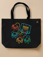 Neon Sticks - Nintendo 64 - Neo Tote Bag