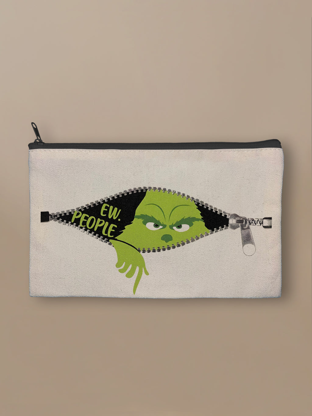 Ew, People Grinch - Zipper Pouch