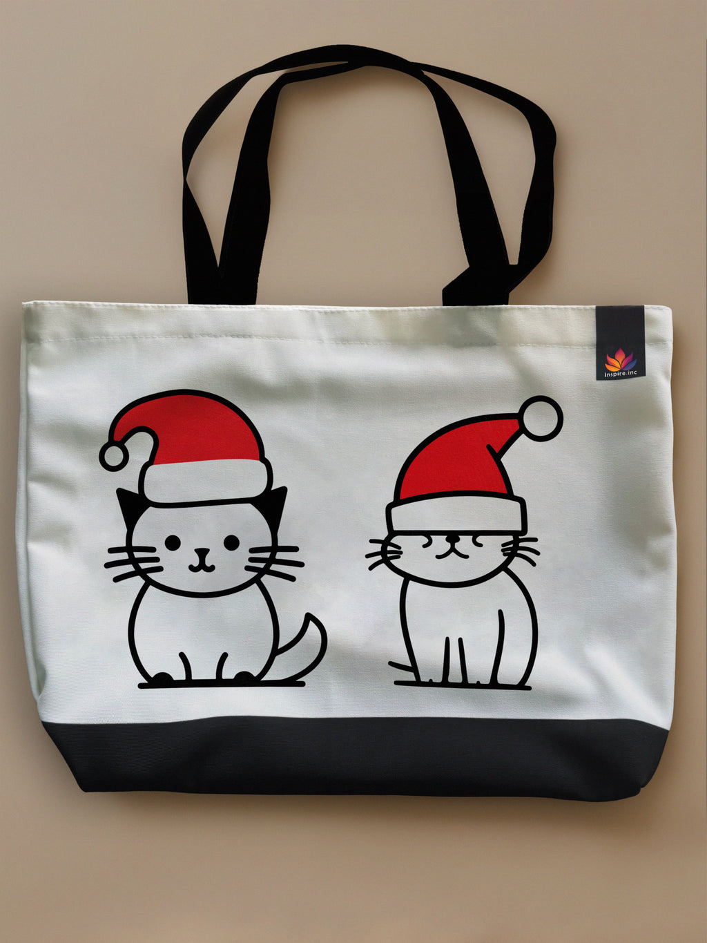 Festive Cats - Neo Tote Bag