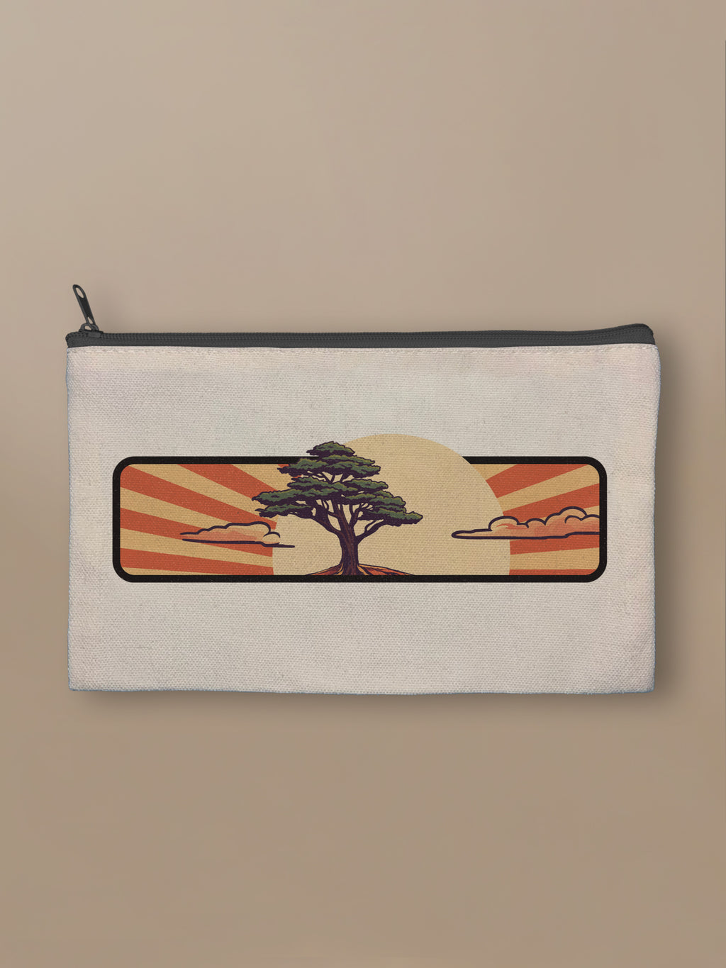 Cedar Japan Sunrise - Zipper Pouch