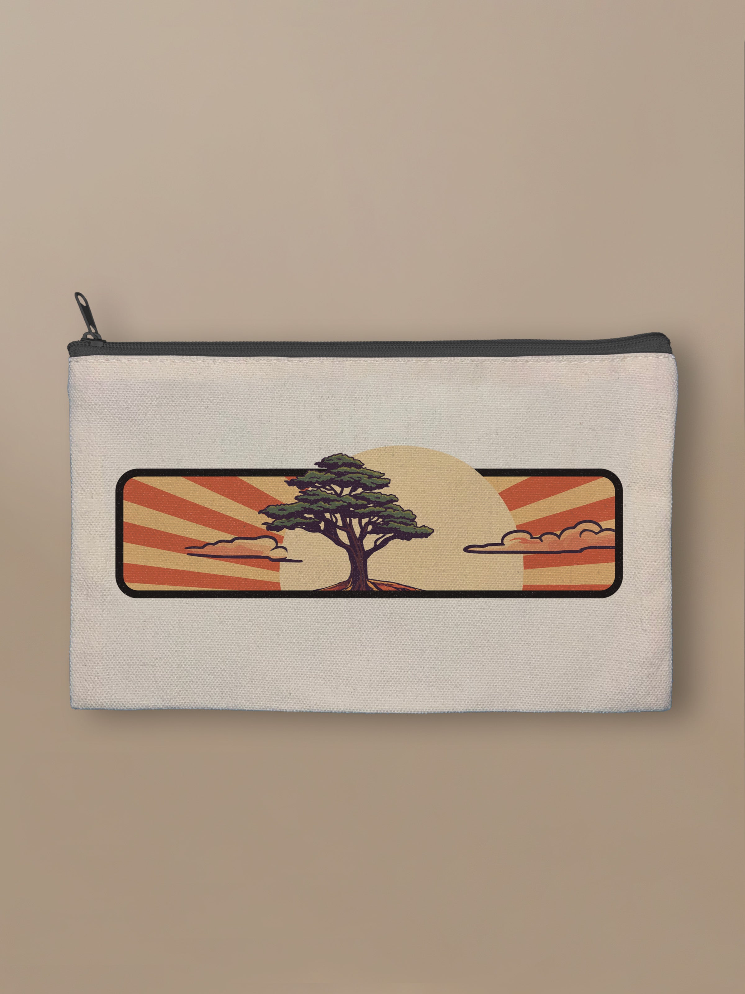 Cedar Japan Sunrise - Zipper Pouch