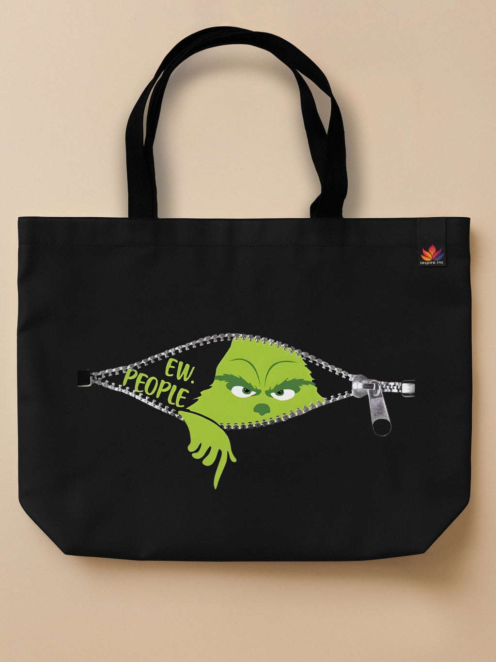 Ew, People Grinch - Neo Tote Bag
