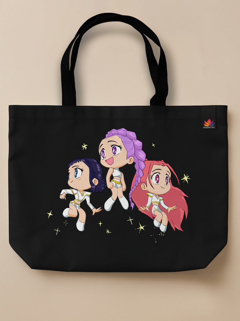 KPop Demon Hunters - Idols - Neo Tote Bag