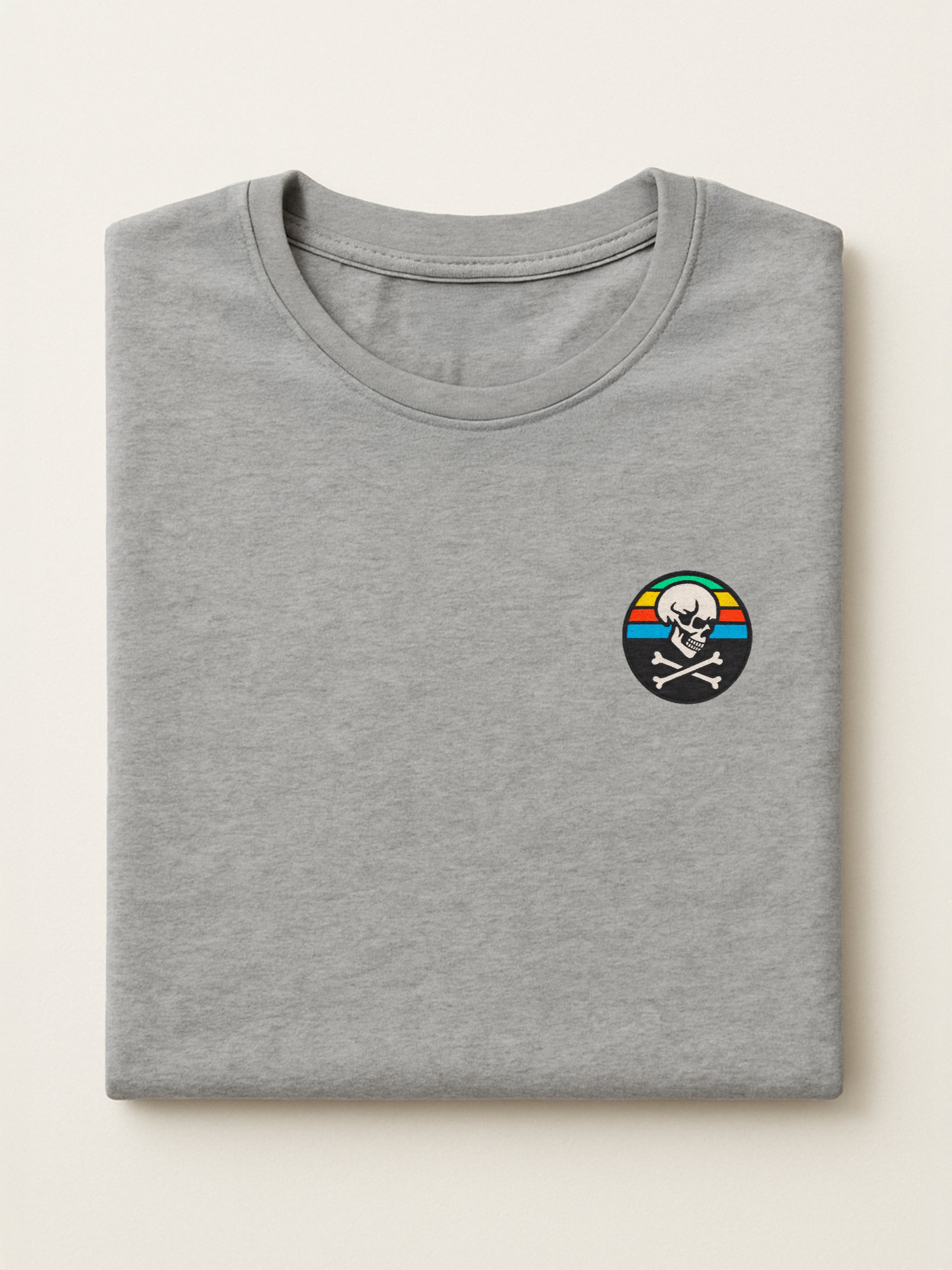Skull Patch - Regular/Oversized T-shirt