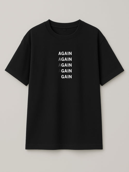 aGAIN - Regular/Oversized T-shirt