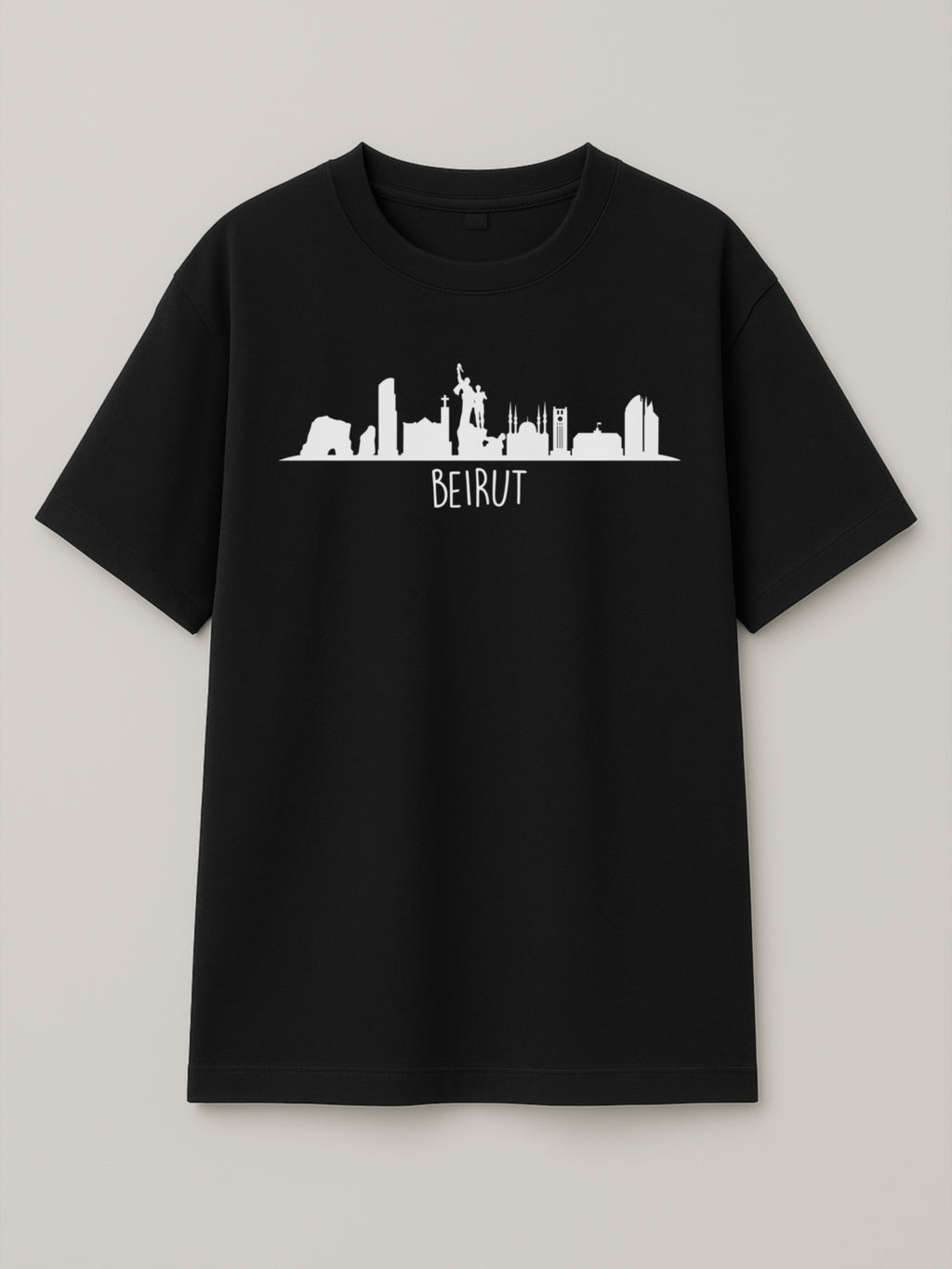 Beirut Skyline - Regular/Oversized T-shirt