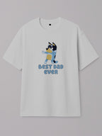 Bluey - Best Dad Ever - Regular/Oversized T-shirt