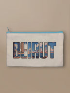 Beirut Cityscape - Zipper Pouch