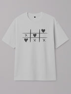 Tic Tac Hearts - Regular/Oversized T-shirt