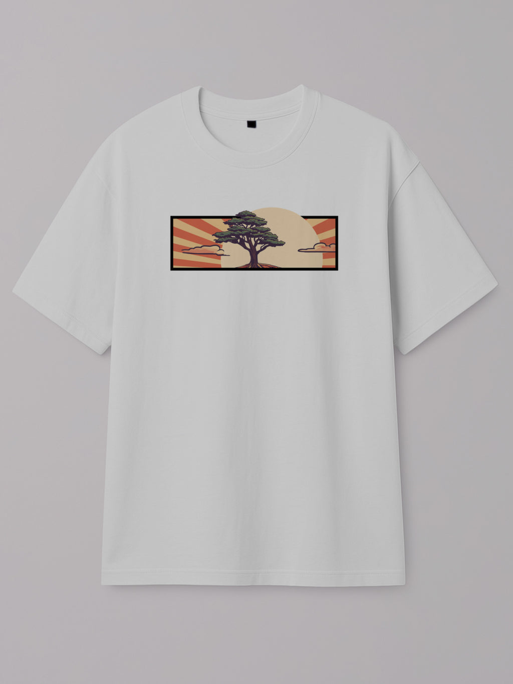 Cedar Japan Sunrise - Regular/Oversized T-shirt