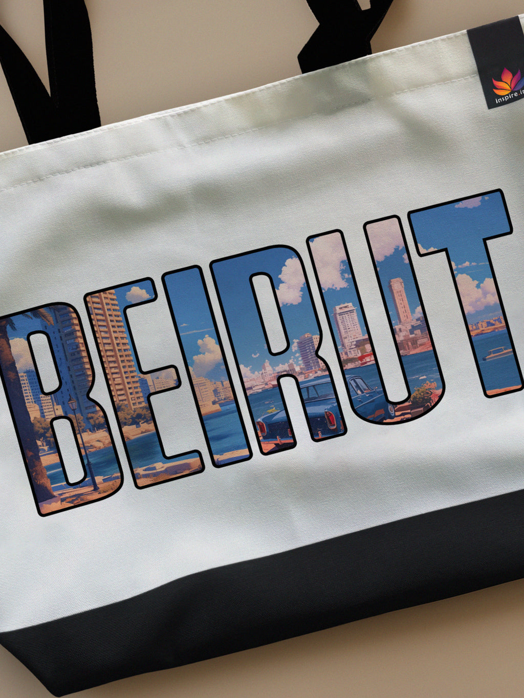 Beirut Cityscape - Neo Tote Bag
