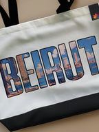 Beirut Cityscape - Neo Tote Bag