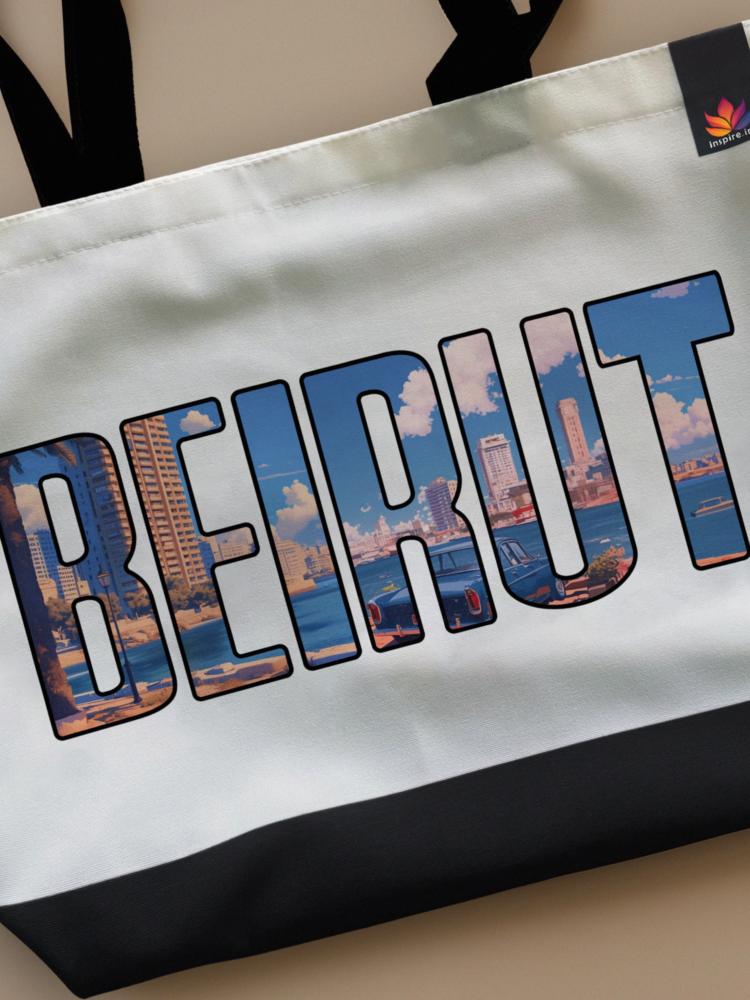 Beirut Cityscape - Neo Tote Bag