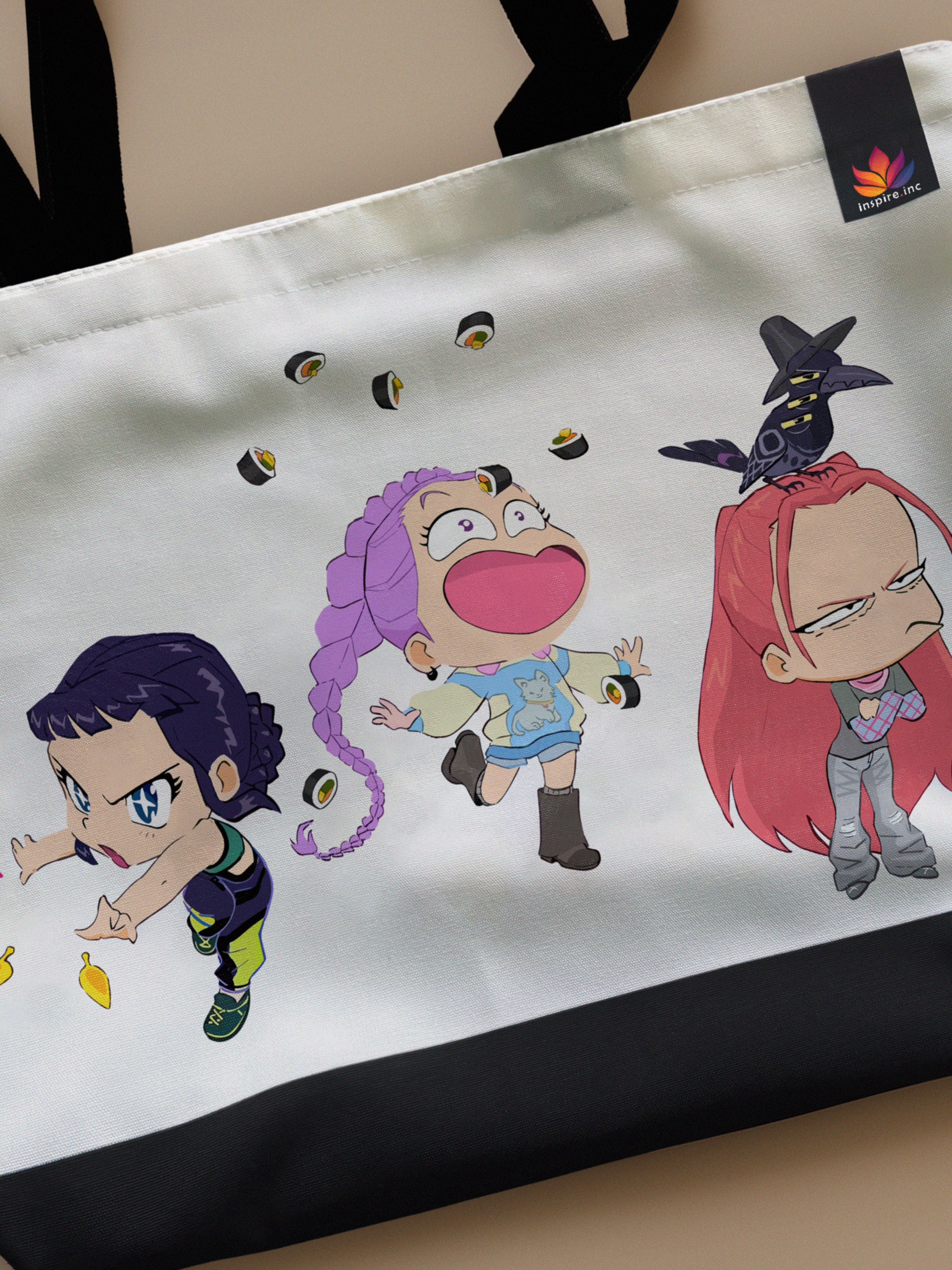 KPop Demon Hunters - Moods - Neo Tote Bag