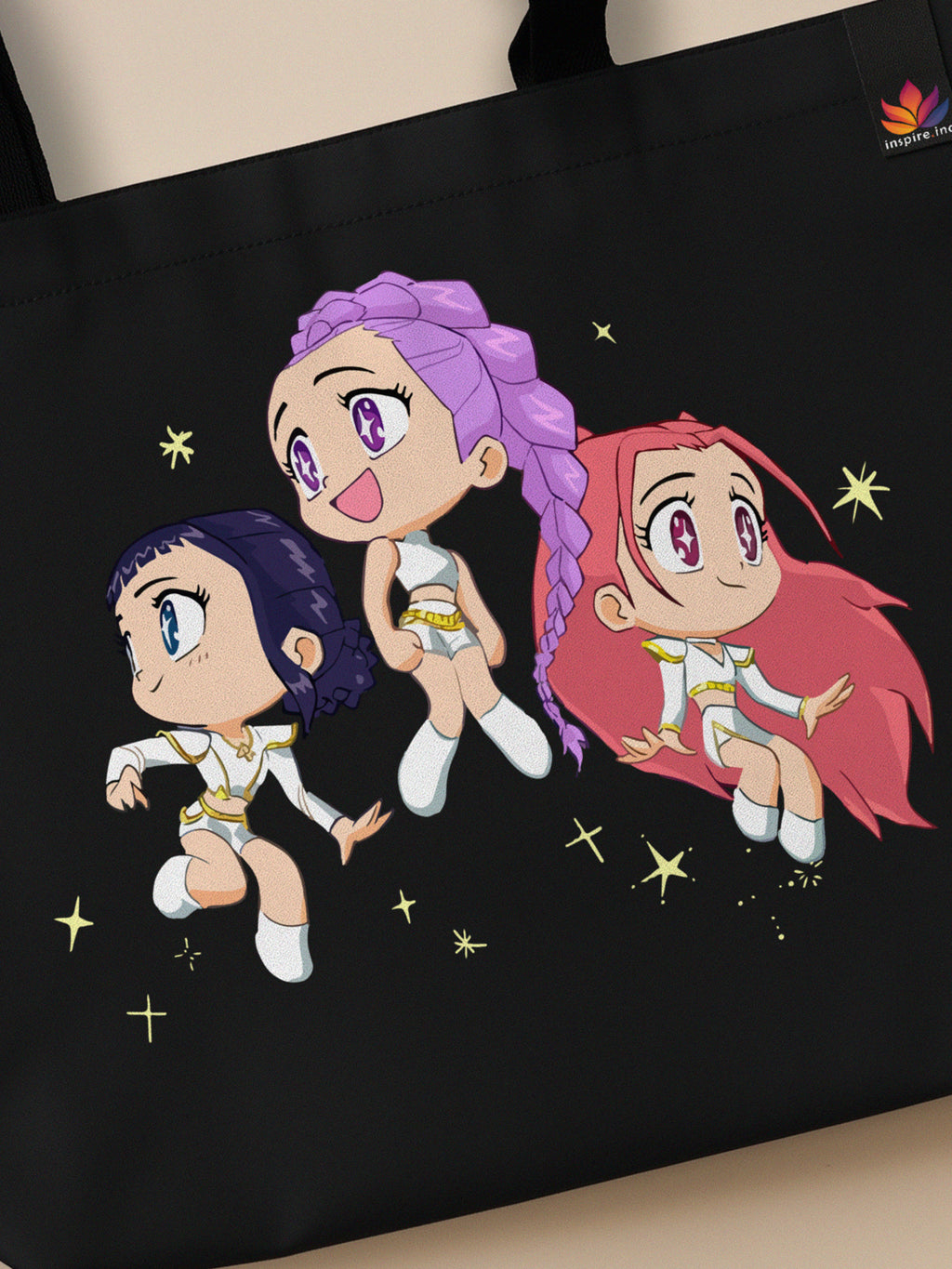 KPop Demon Hunters - Idols - Neo Tote Bag