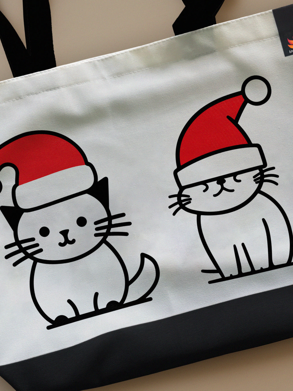 Festive Cats - Neo Tote Bag