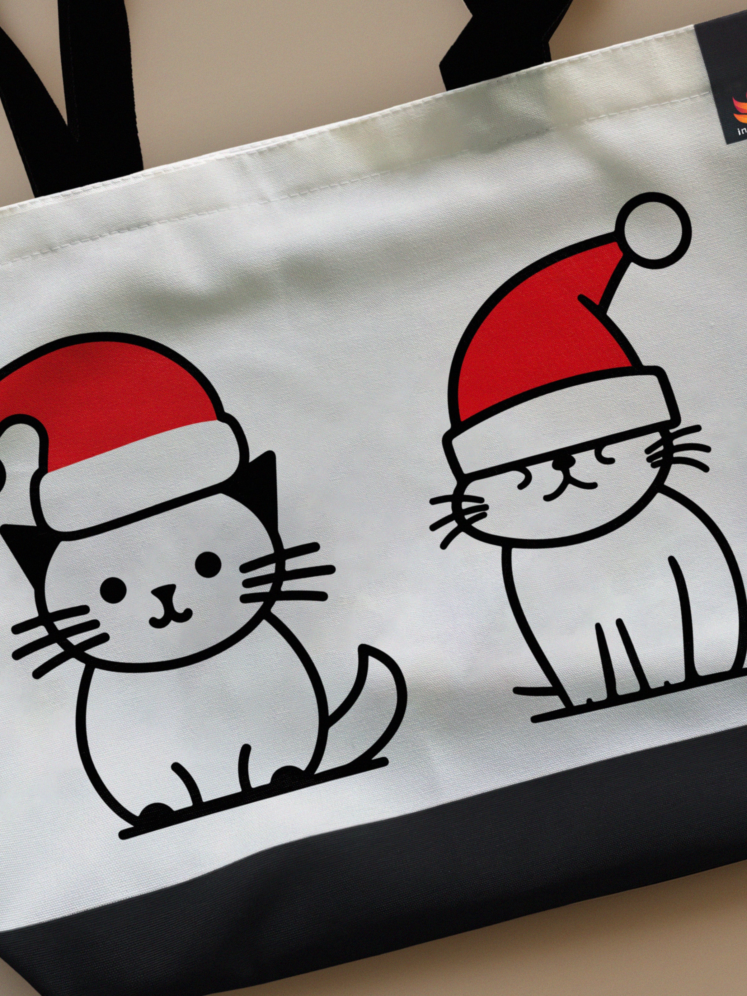 Festive Cats - Neo Tote Bag