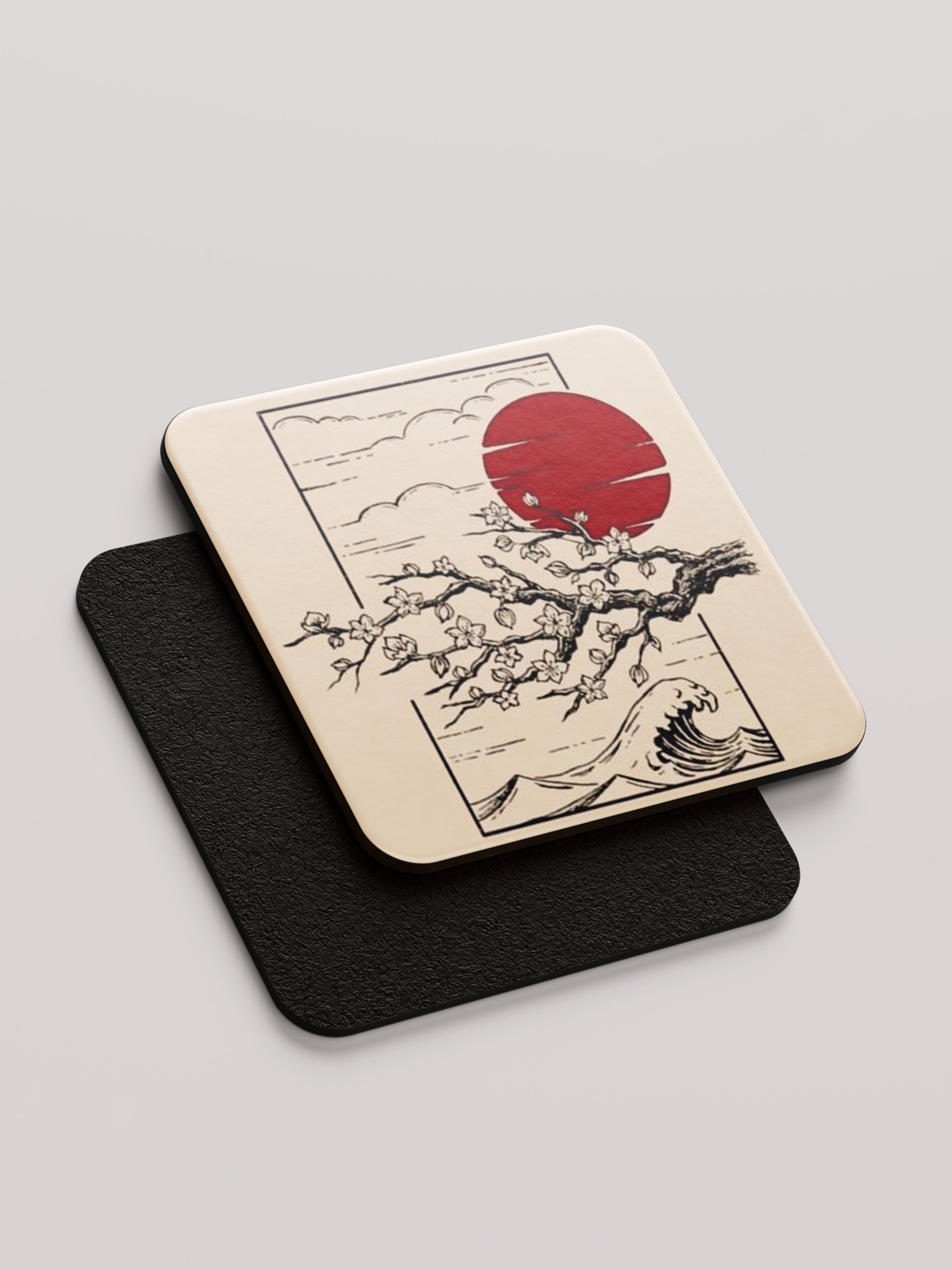 Japan - Pack of 4 Coasters
