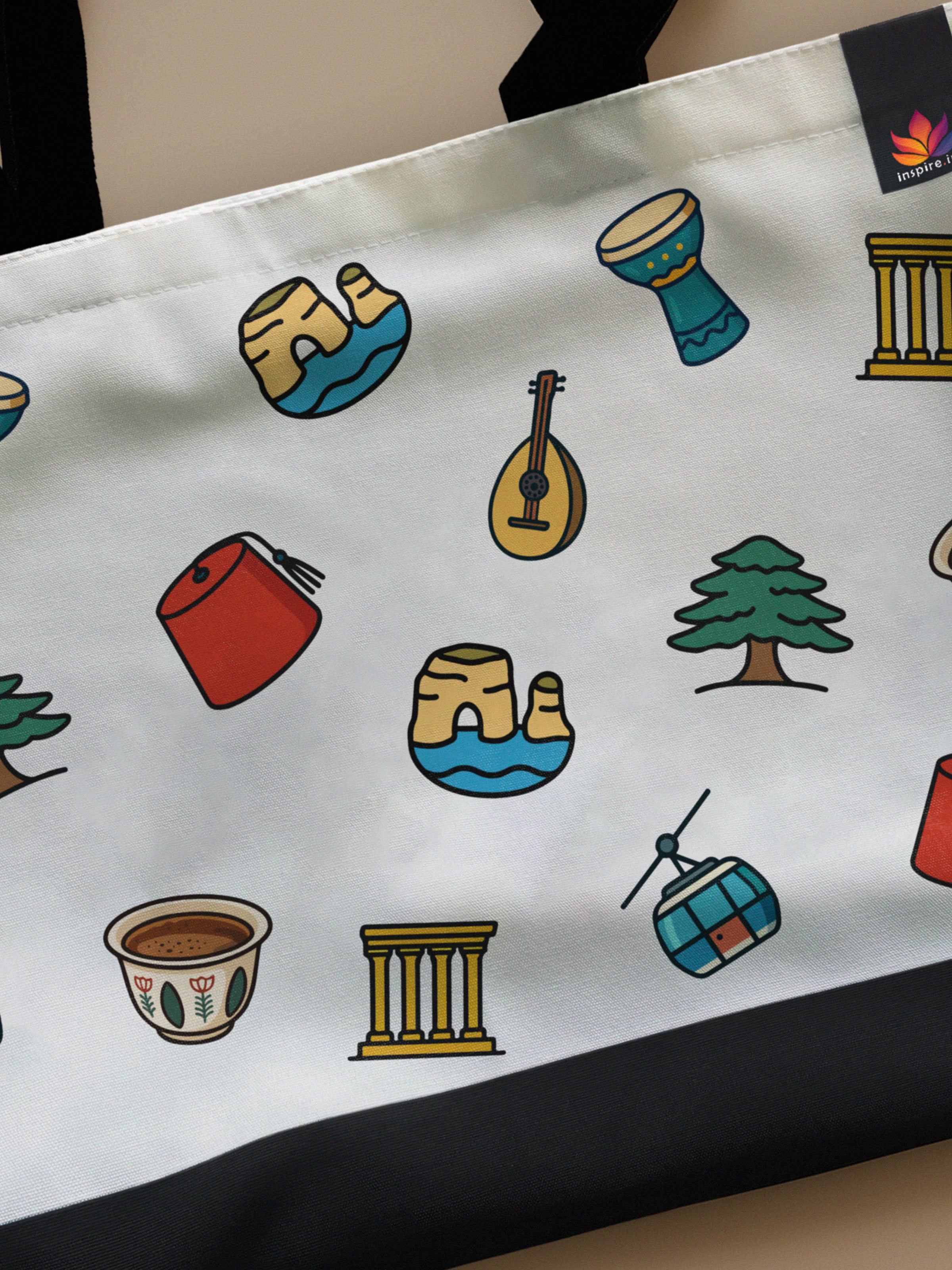 Lebanon Minis Mix - Neo Tote Bag