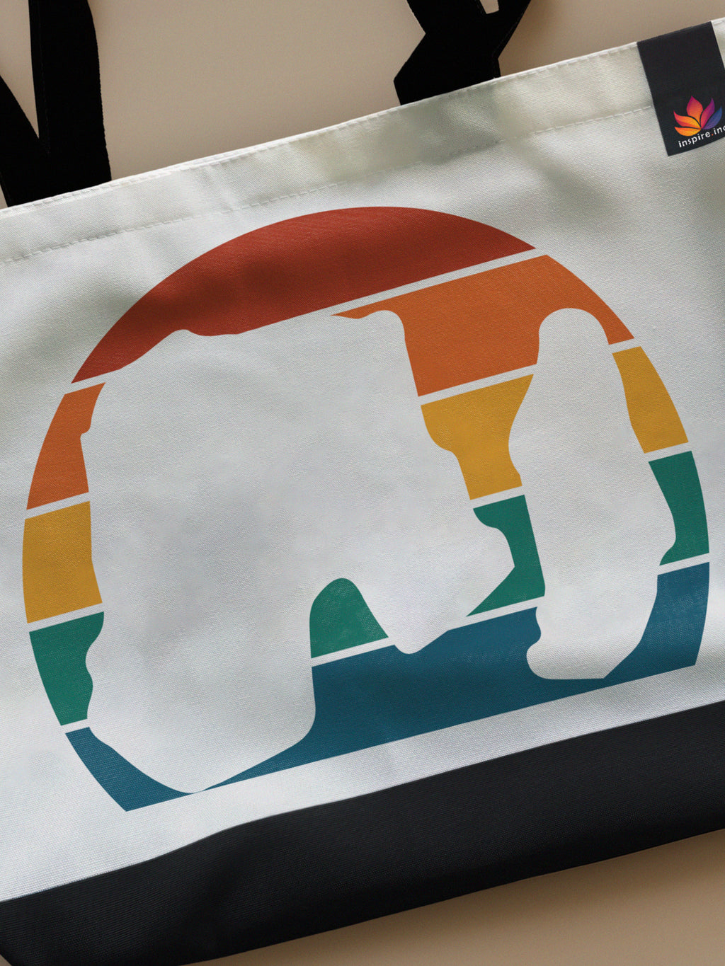 Raouché Retro Sunset - Neo Tote Bag