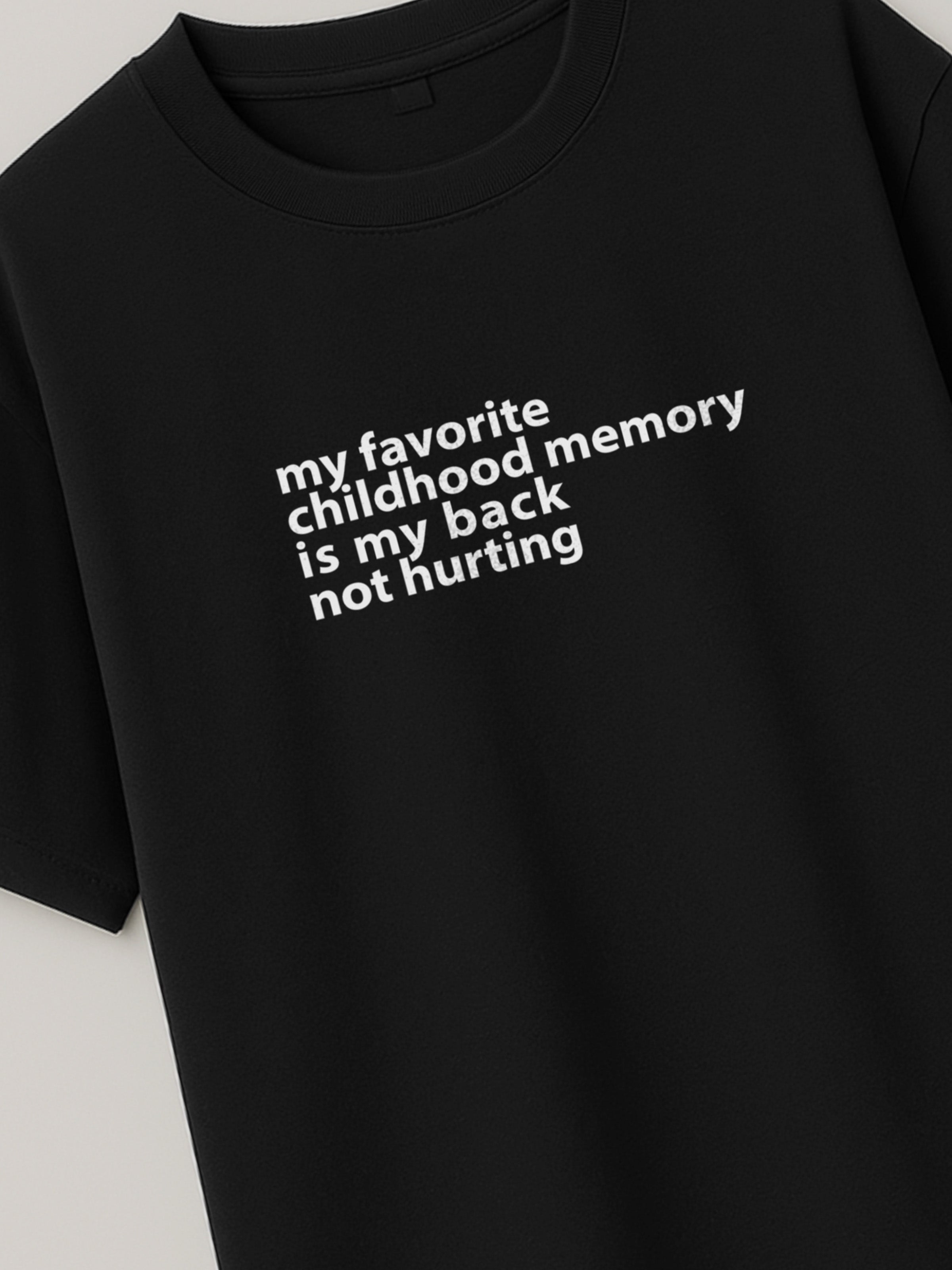 Sweet Memories - Regular/Oversized T-shirt