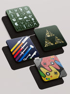 Video Games Mix 4 - Pack of 4 Coasters