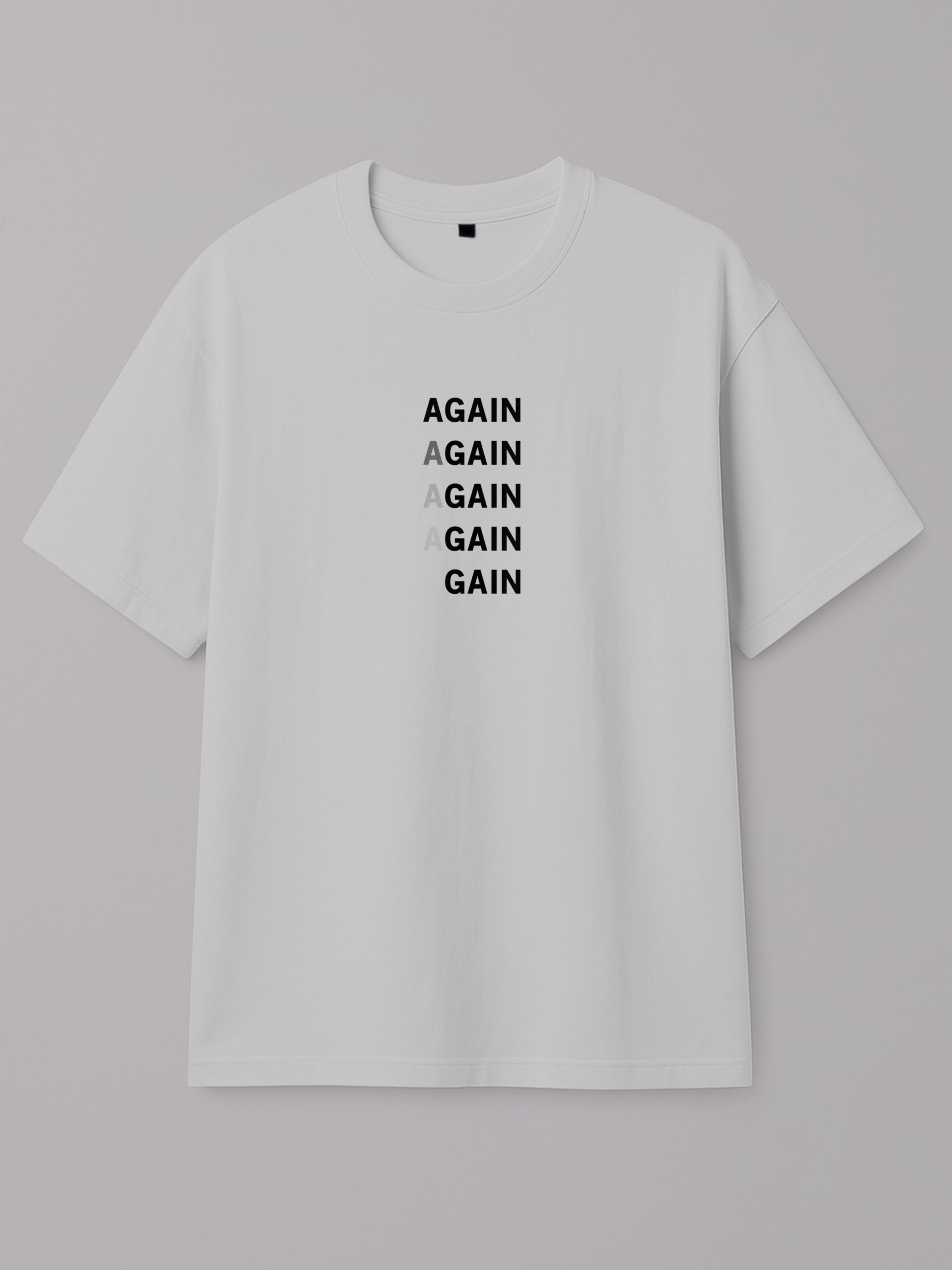 aGAIN - Regular/Oversized T-shirt