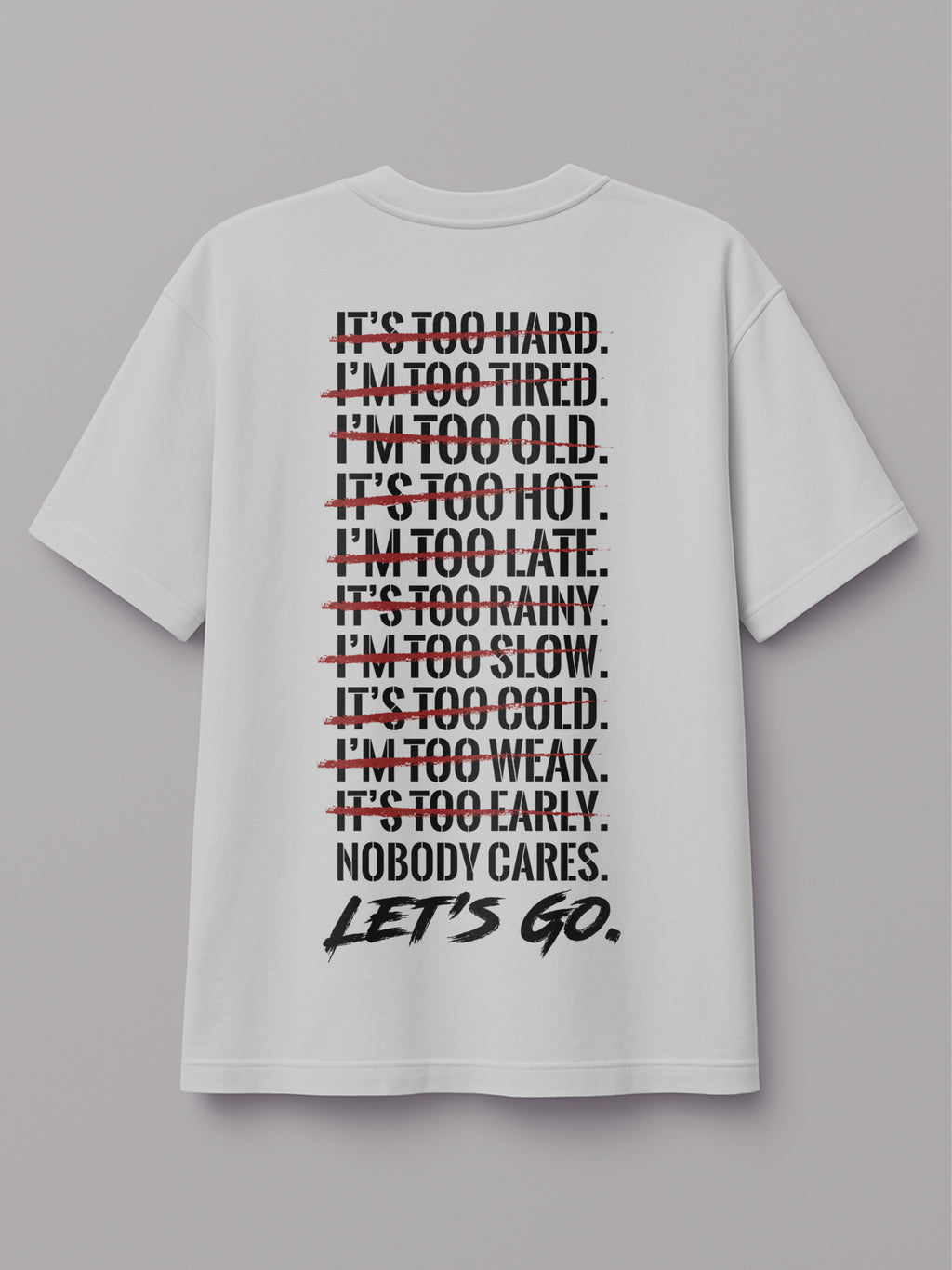 Nobody Cares - Regular/Oversized T-shirt