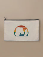 Raouché Retro Sunset - Zipper Pouch