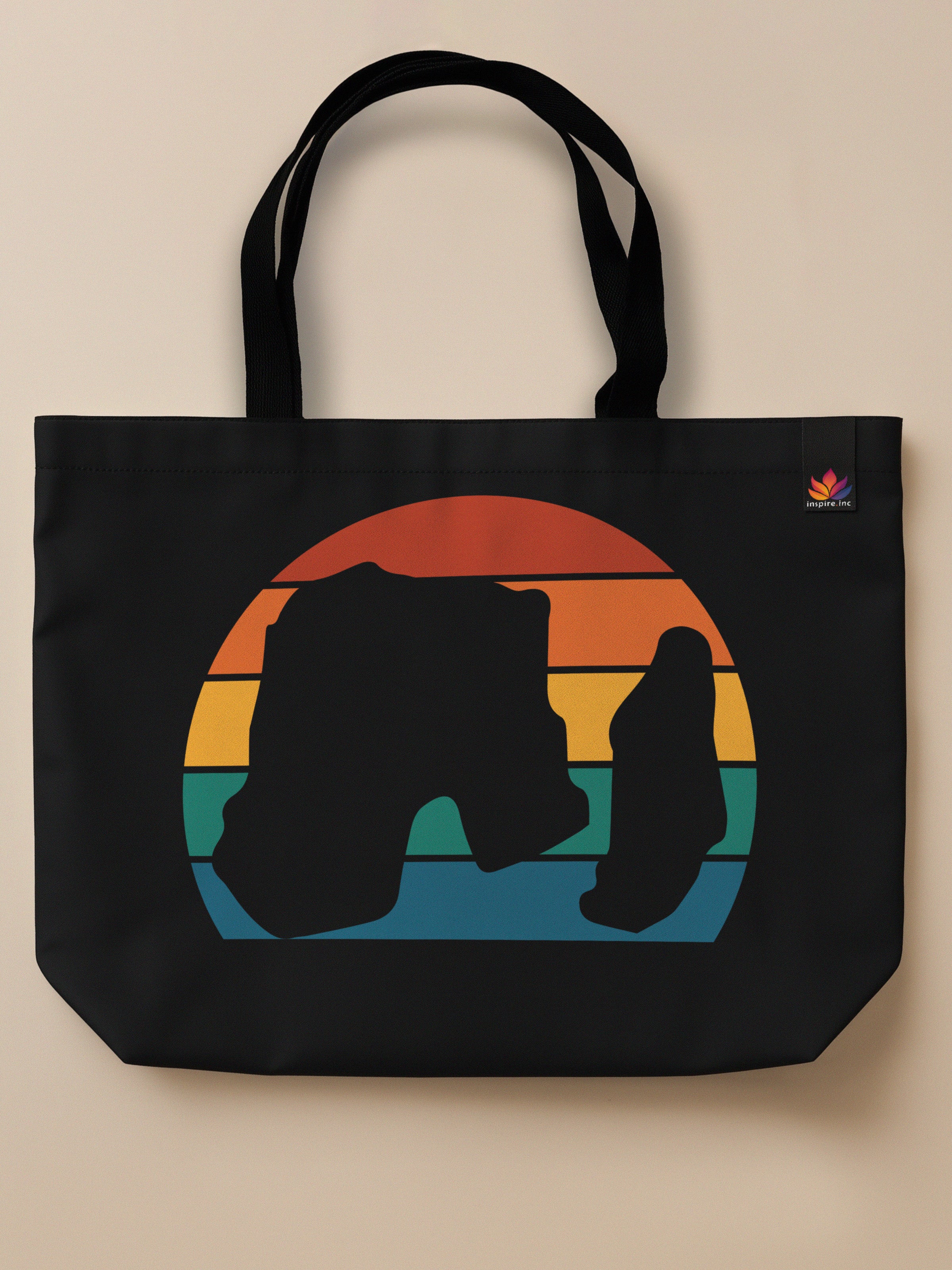 Raouché Retro Sunset - Neo Tote Bag
