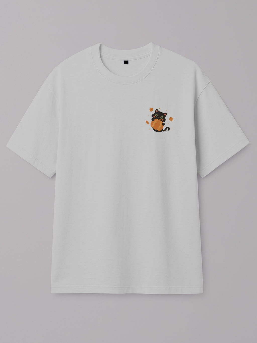 Pumpkitty - Regular/Oversized T-shirt