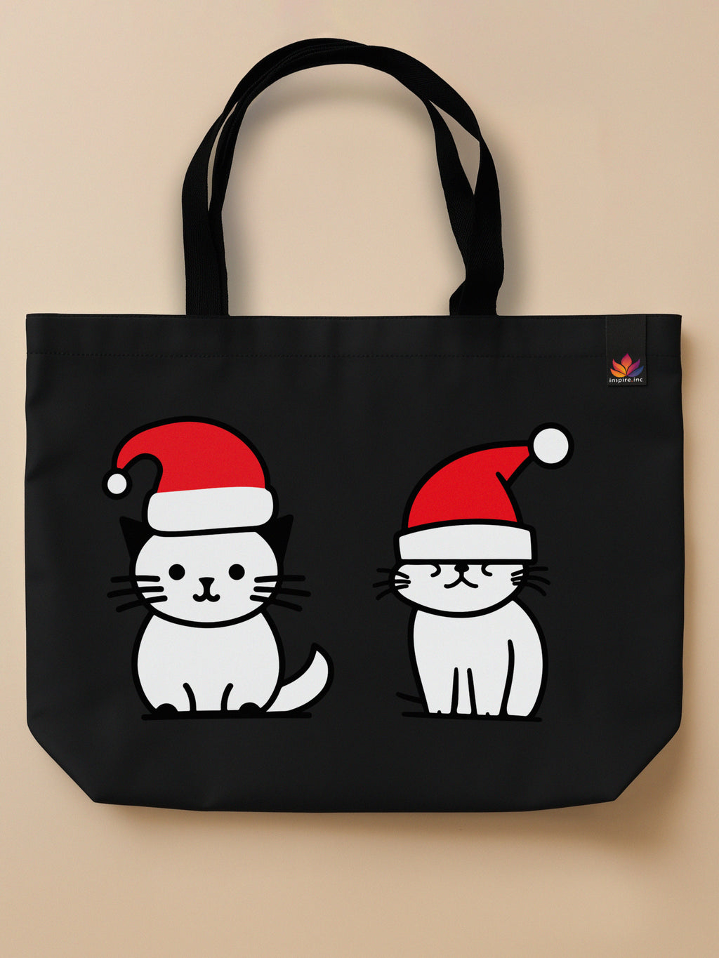 Festive Cats - Neo Tote Bag