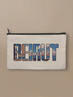 Beirut Cityscape - Zipper Pouch