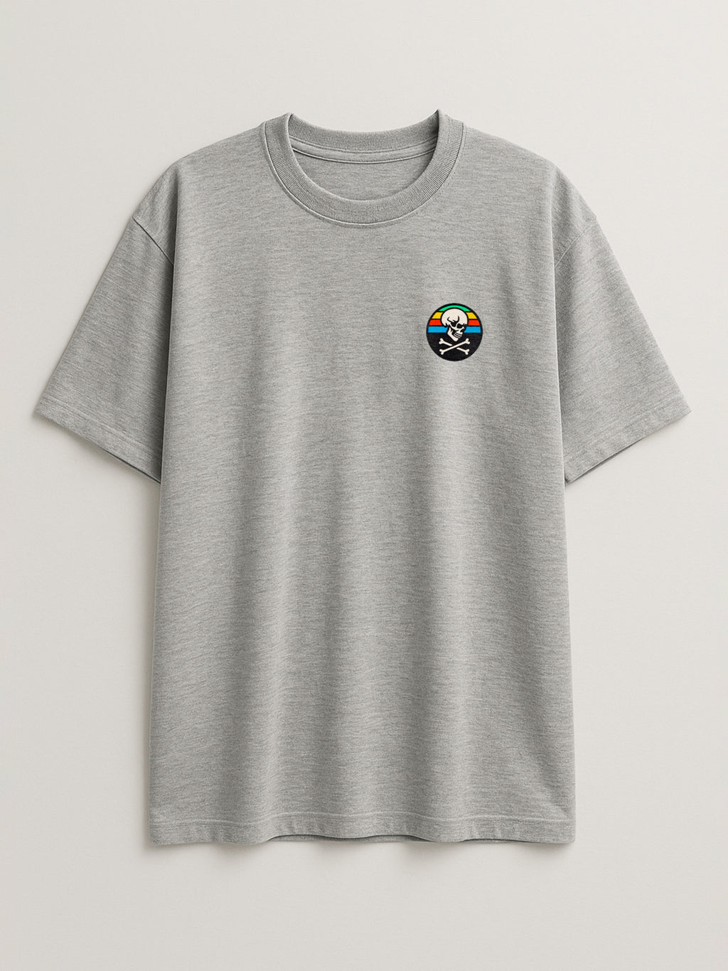 Skull Patch - Regular/Oversized T-shirt