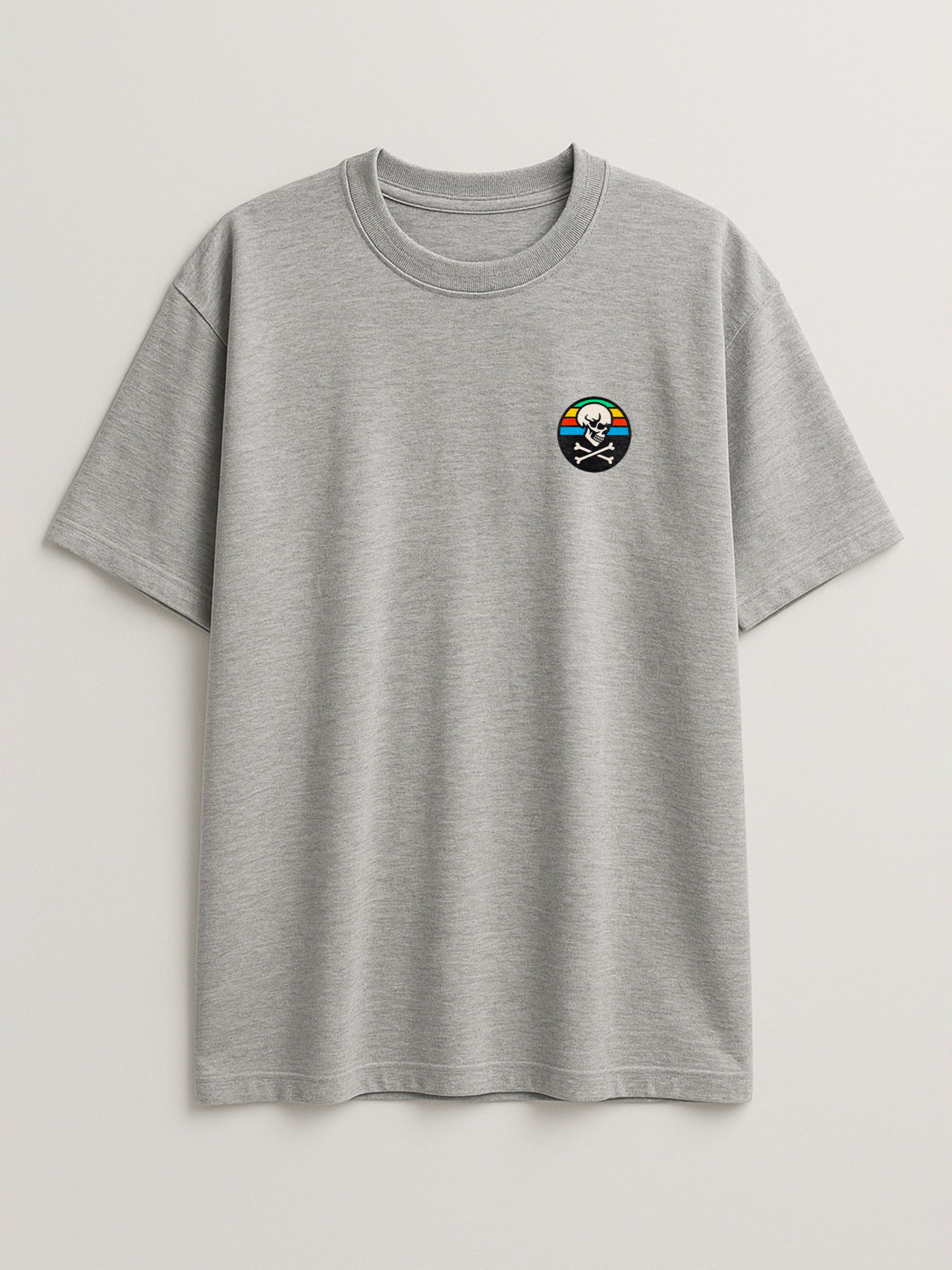 Skull Patch - Regular/Oversized T-shirt