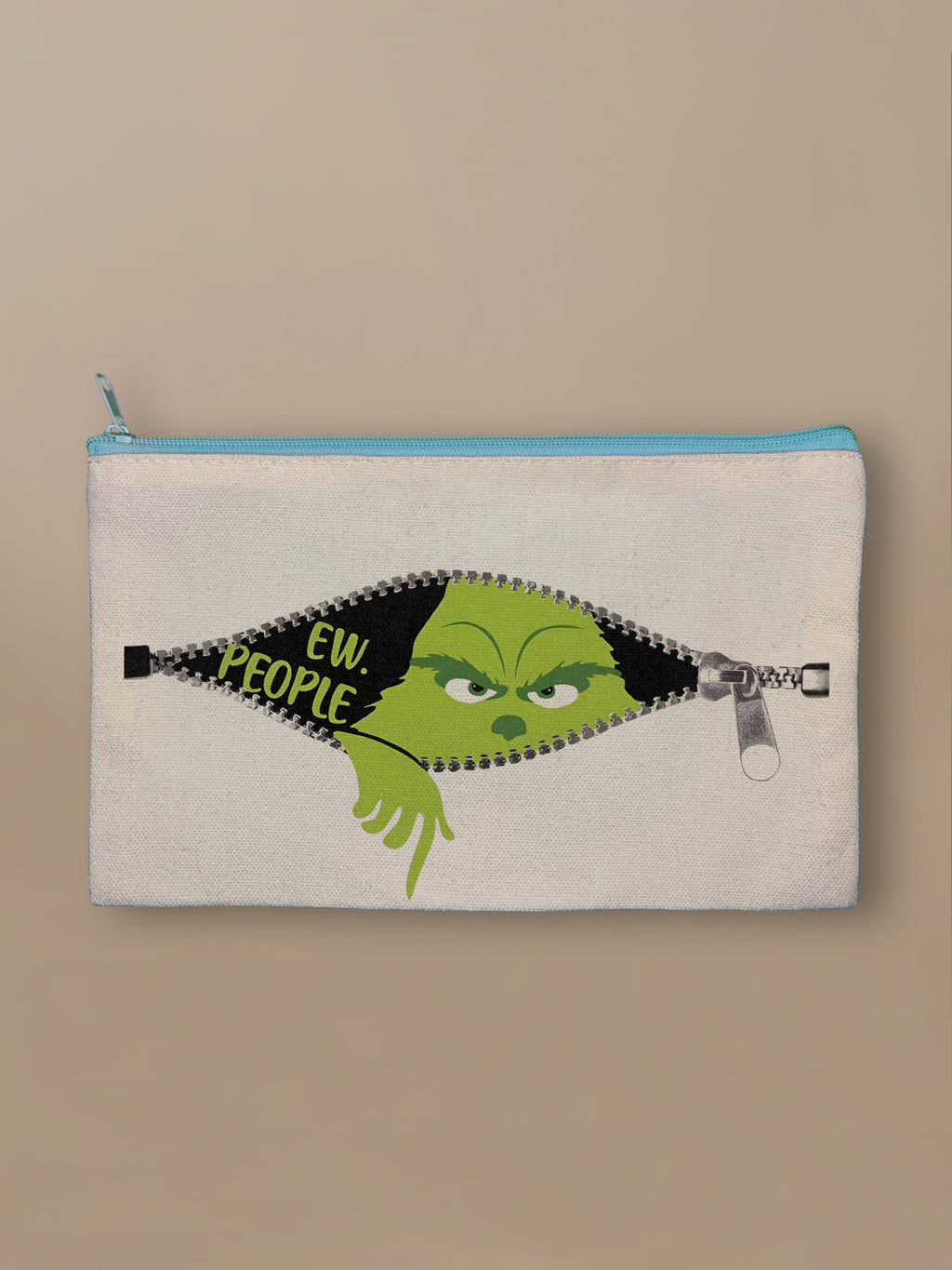 Ew, People Grinch - Zipper Pouch