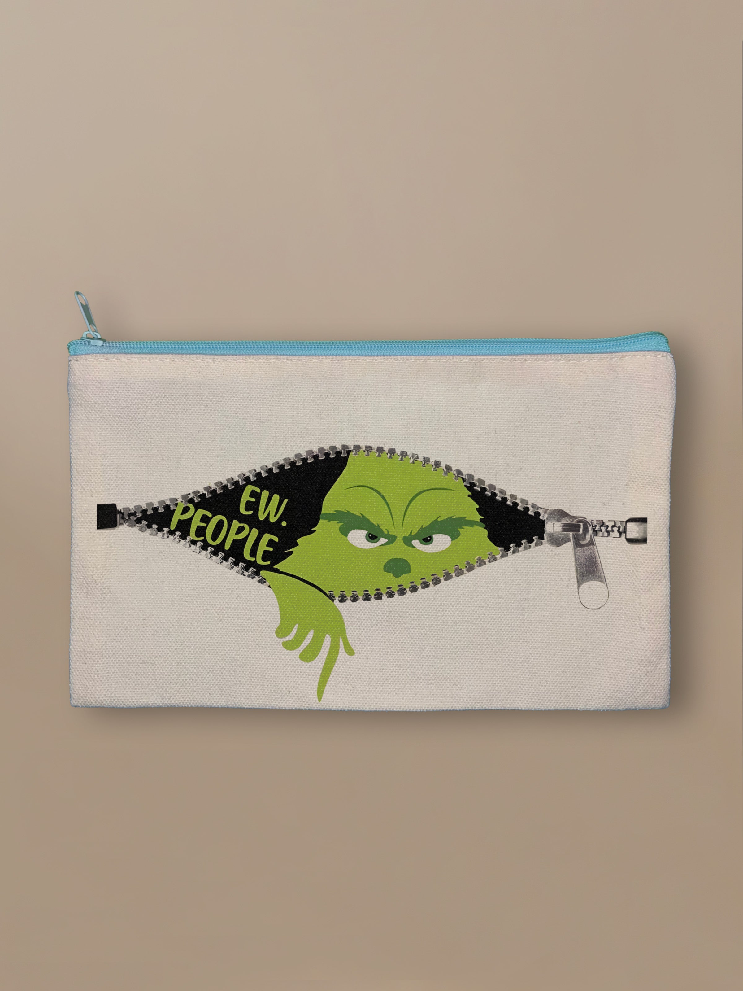 Ew, People Grinch - Zipper Pouch