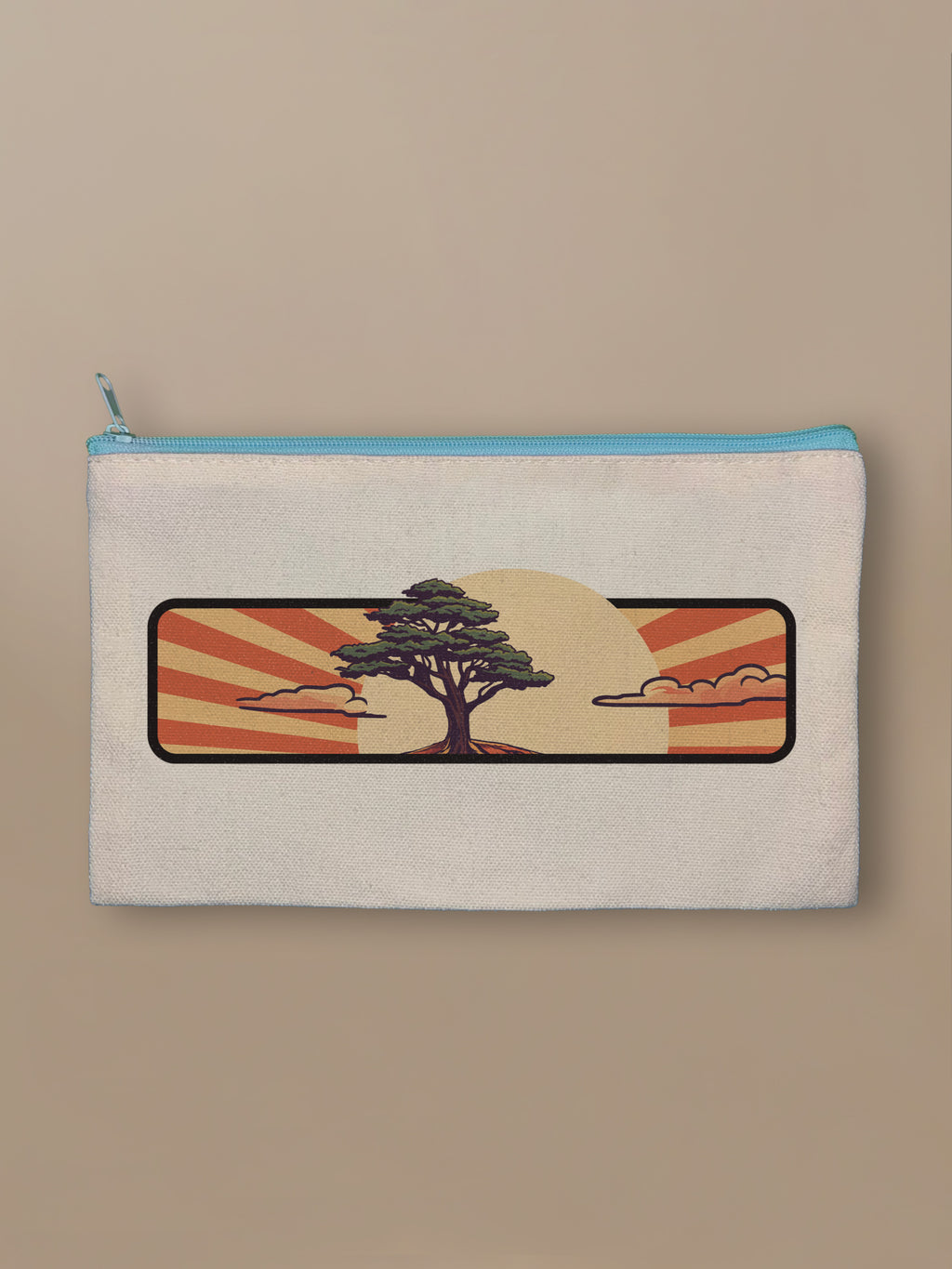 Cedar Japan Sunrise - Zipper Pouch