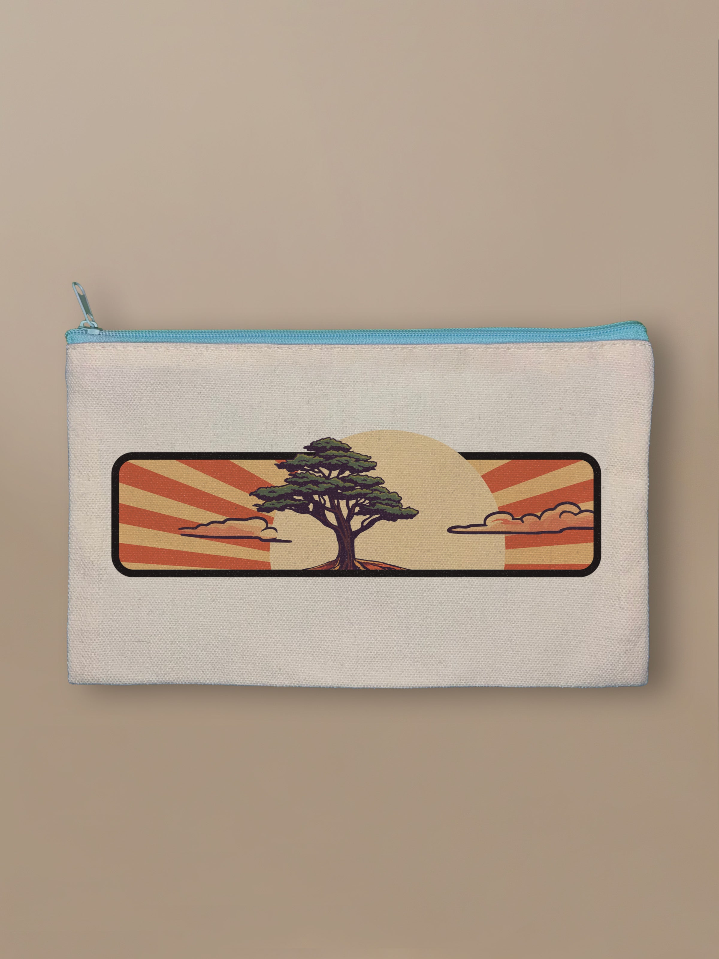 Cedar Japan Sunrise - Zipper Pouch