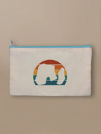 Raouché Retro Sunset - Zipper Pouch