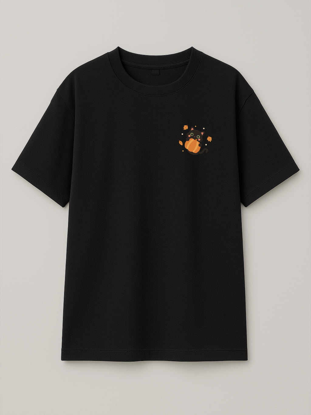 Pumpkitty - Regular/Oversized T-shirt