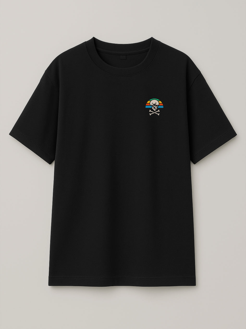 Skull Patch - Regular/Oversized T-shirt