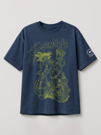 Dragon Ball - Goku and Bulma Bike Ride - Regular/Oversized T-shirt
