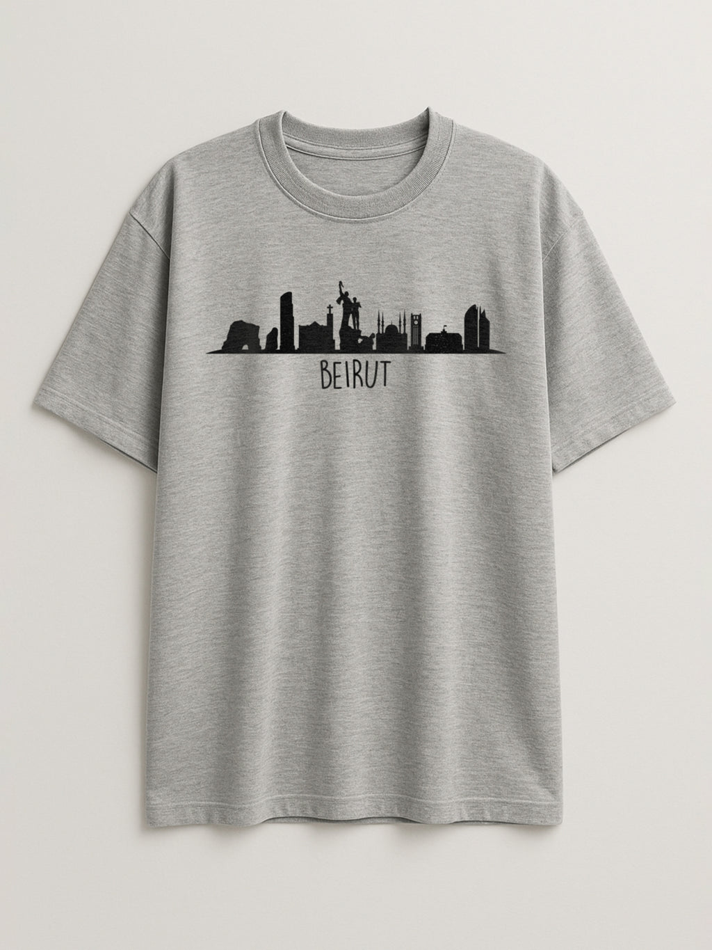 Beirut Skyline - Regular/Oversized T-shirt
