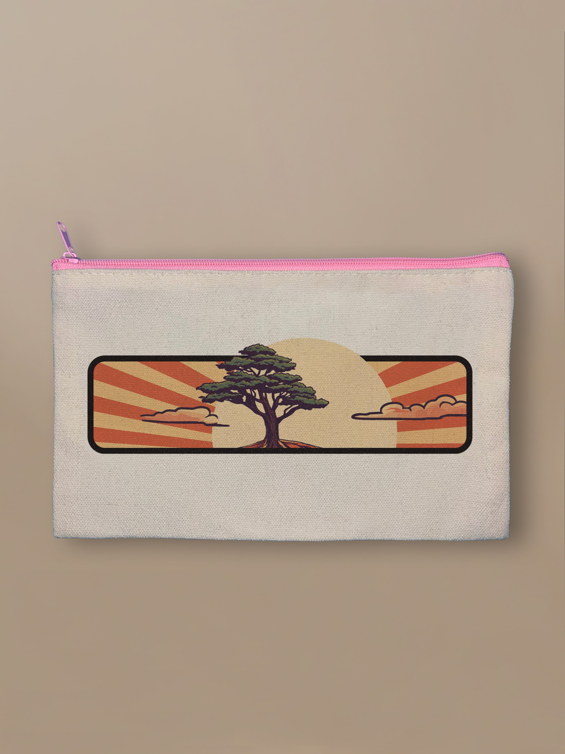 Cedar Japan Sunrise - Zipper Pouch