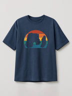 Raouché Retro Sunset - Regular/Oversized T-shirt