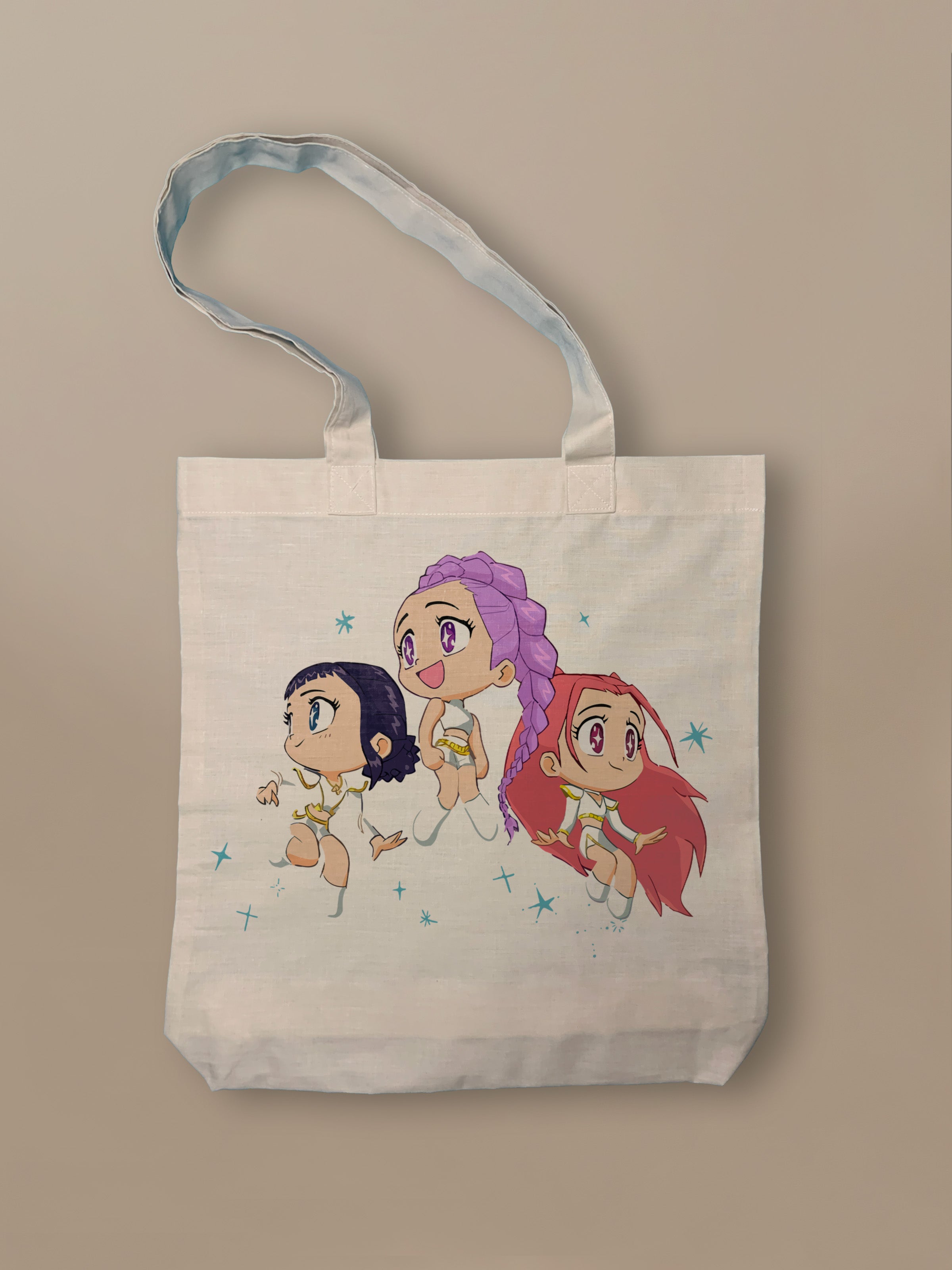 KPop Demon Hunters - Idols - Neo Tote Bag