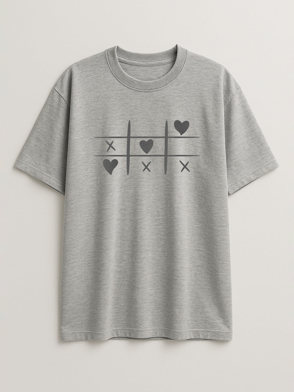 Tic Tac Hearts - Regular/Oversized T-shirt
