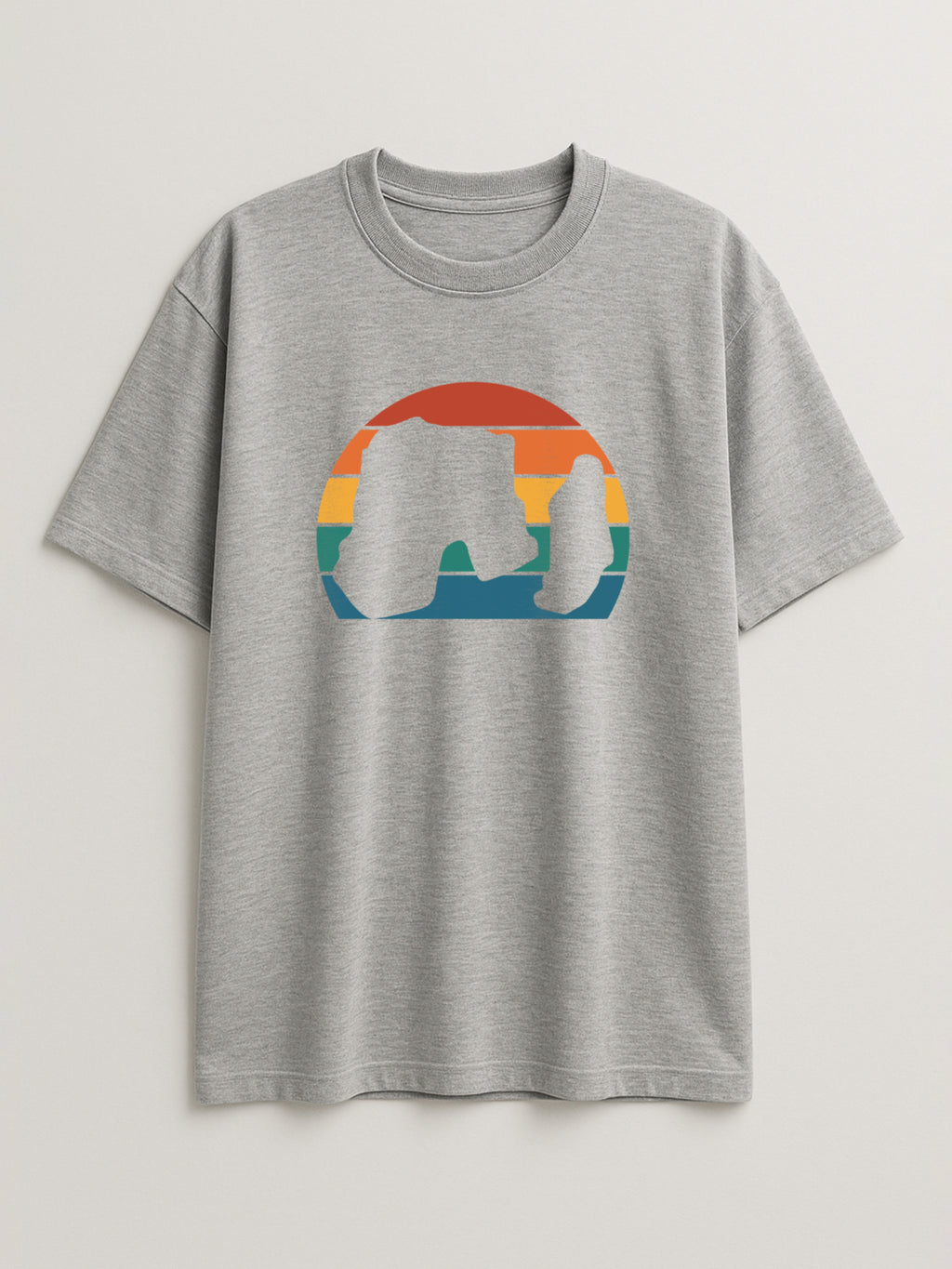 Raouché Retro Sunset - Regular/Oversized T-shirt